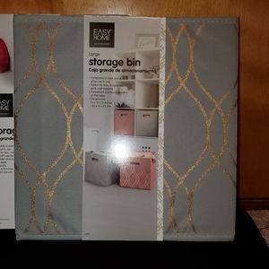 Easy Home Storage & Organization - 2 for $20 NWT large cube storage bins (13x13x13") Easy Home Storage & Organization - 2 for $20 NWT large cube storage bins (13x13x13")